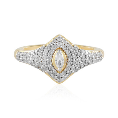 Bague en argent et Zircon