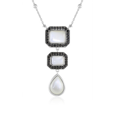 Collier en argent et Nacre (Dallas Prince Designs)