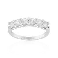 Bague en argent et Zircon
