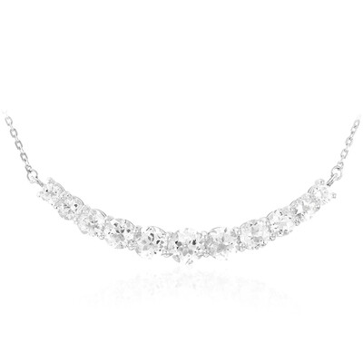 Collier en argent et Pétalite