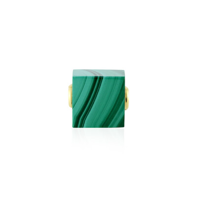 Pendentif en argent et Malachite (MONOSONO COLLECTION)