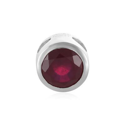 Pendentif en argent et Rubis de Madagascar (MONOSONO COLLECTION)