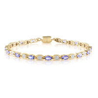 Bracelet en argent et Tanzanite