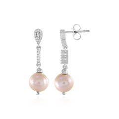 Boucles d'oreilles en argent et Perle de culture d'eau douce
