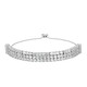 Bracelet en argent et Topaze blanche (Adela Silber)