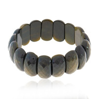 Bracelet et Obsidienne dorée
