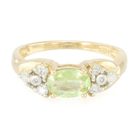 Bague en or et Tourmaline Paraïba