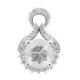 Pendentif en argent et Danburite