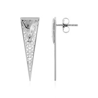 Boucles d'oreilles en or et Diamant I1 couleur (I) (Ornaments by de Melo)