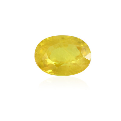 Gemme et Saphir jaune 2,235 ct