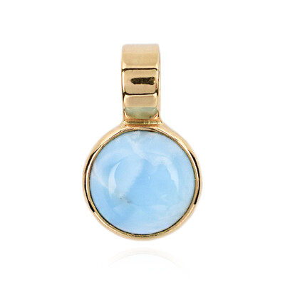 Pendentif en argent et Larimar