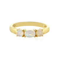 Bague en argent et Opale Welo