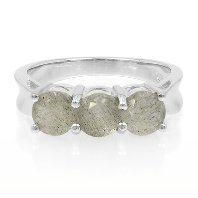 Bague en argent et Spectrolite