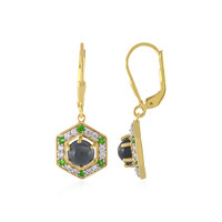 Boucles d'oreilles en argent et Opale Mezezo