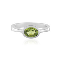 Bague en argent et Péridot (KM by Juwelo)