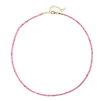 Collier en argent et Tourmaline rose