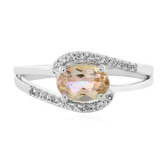 Bague en argent et Quartz Luna