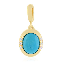 Pendentif en argent et Turquoise