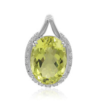 Pendentif en argent et Quartz de l'Ouro Verde (Tenner Diniz)