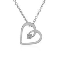Collier en argent et Diamant I4 (J)