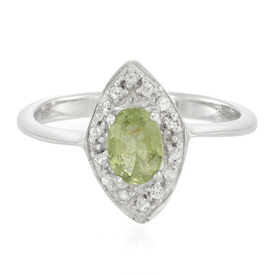 Bague en argent et Tourmaline Paraïba