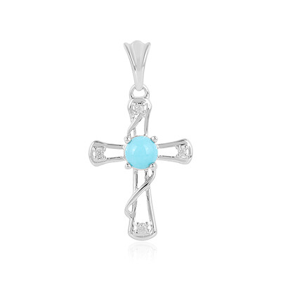 Pendentif en argent et Turquoise