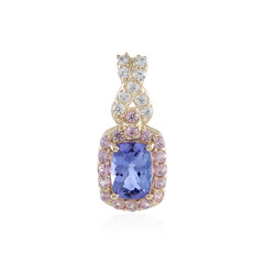 Pendentif en or et Tanzanite