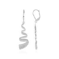 Boucles d'oreilles en argent et Zircon