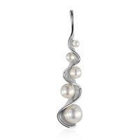 Pendentif en argent et Perle de culture d'eau douce