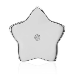 Charm en argent et Diamant SI1 (G)