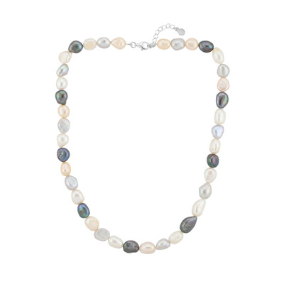 Collier en argent et Perle de culture d'eau douce (TPC)