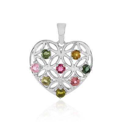 Pendentif en argent et Tourmaline