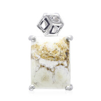 Pendentif en argent et Magnésite