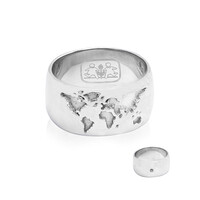 Bague en argent et Diamant SI