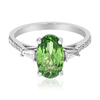 Bague en or et Grenat Tsavorite AAA (CIRARI)