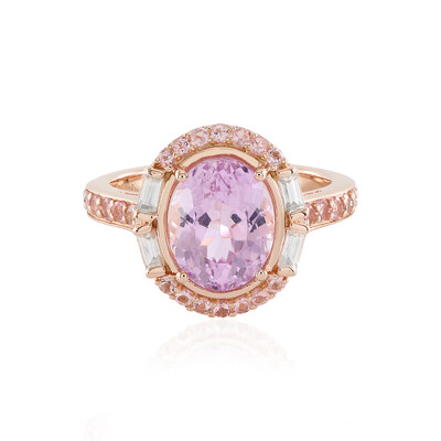 Bague en argent et Kunzite (Adela Silber)