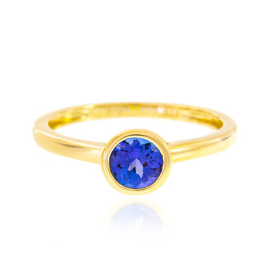 Bague en or et Tanzanite AAA