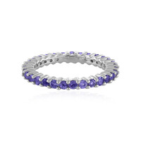 Bague en argent et Tanzanite AAA