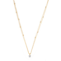 Collier en or et Diamant SI2 (H) (CIRARI)