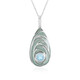 Collier en argent et Topaze bleu ciel (Adela Silber)