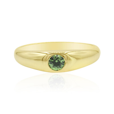 Bague en or et Grenat Démantoïde de Madagascar (John Ferry)