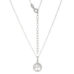 Collier en argent et Zircon