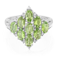 Bague en argent et Tourmaline Paraïba