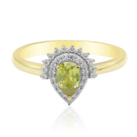 Bague en or et Sphène