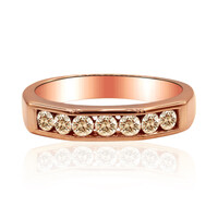Bague en or et Diamant rose de France SI1 d'Argyle 