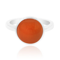 Bague en argent et Cornaline