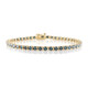Bracelet en or et Diamant bleu I2 (de Melo)