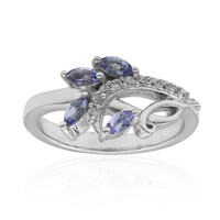 Bague en argent et Tanzanite