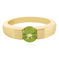 Bague en argent et Péridot