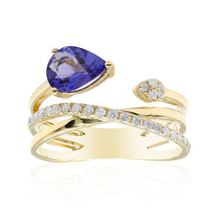 Bague en or et Tanzanite AAA (CIRARI)